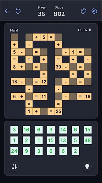 Crossmath - Math Puzzle Games (Математические головоломки игры)  [МОД Unlimited Money] Screenshot 5