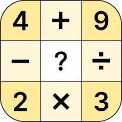 Взломанная Crossmath - Math Puzzle Games (Математические головоломки игры)  [МОД Unlimited Money] - последняя версия apk на Андроид