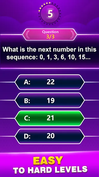 Math Trivia - Quiz Puzzle Game (Математические загадки)  [МОД Меню] Screenshot 4