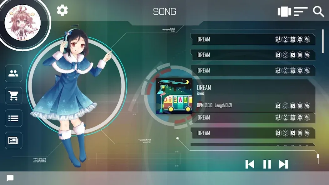 Malody (Мэлоди)  [МОД Бесконечные деньги] Screenshot 1