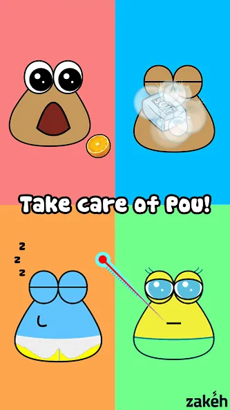 Pou (Пуо)  [МОД Unlocked] Screenshot 1