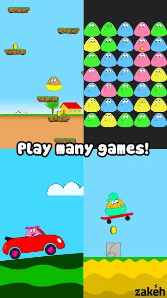 Pou (Пуо)  [МОД Unlocked] Screenshot 2