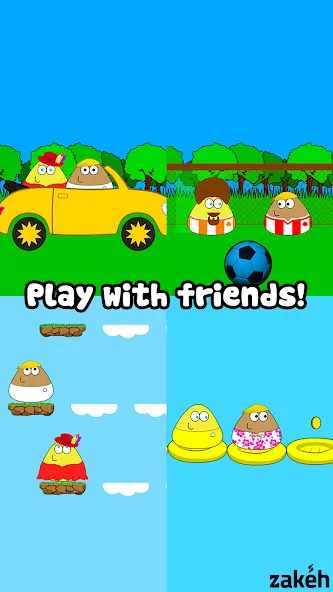 Pou (Пуо)  [МОД Unlocked] Screenshot 5