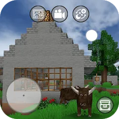 Скачать взломанную Mini Block Craft (Мини Блок Ремесло)  [МОД Меню] - стабильная версия apk на Андроид