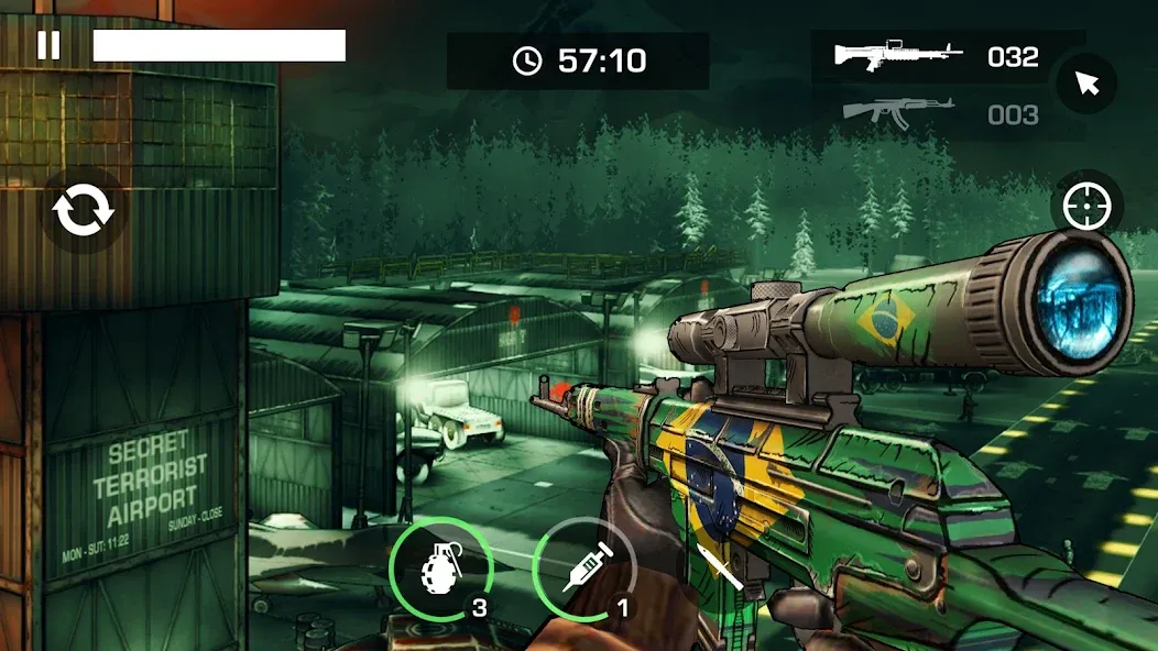 Gun Shooting Games Offline FPS (Ган 2)  [МОД Menu] Screenshot 4