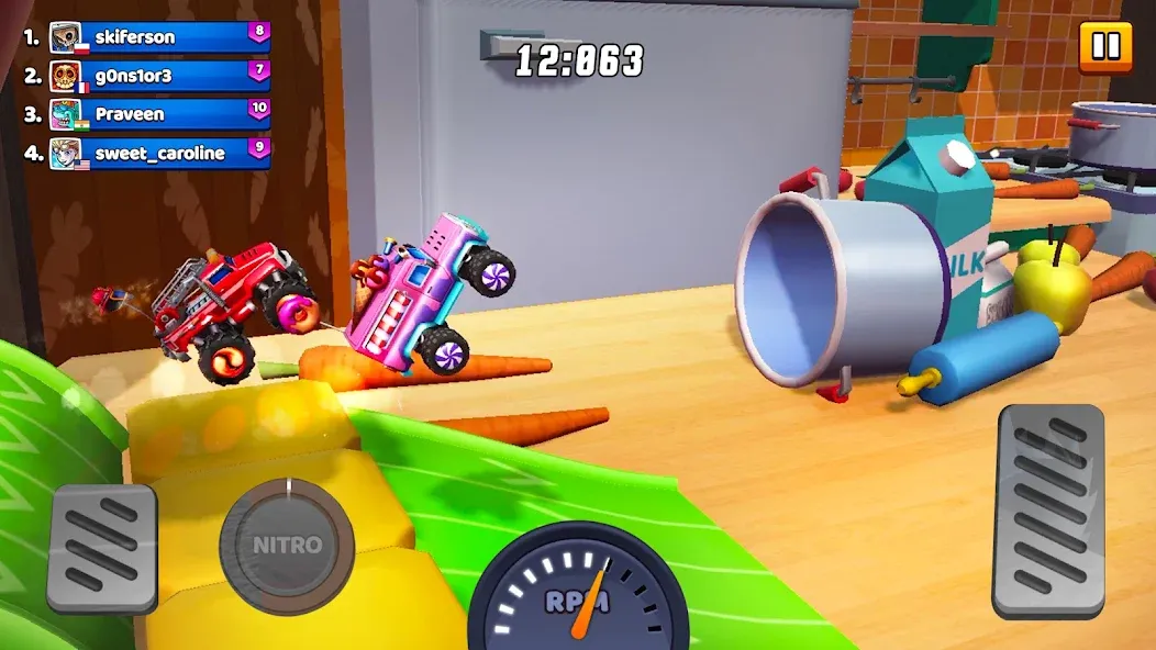 Nitro Jump - Car Racing (Нитро Джамп Рейсинг)  [МОД Mega Pack] Screenshot 5