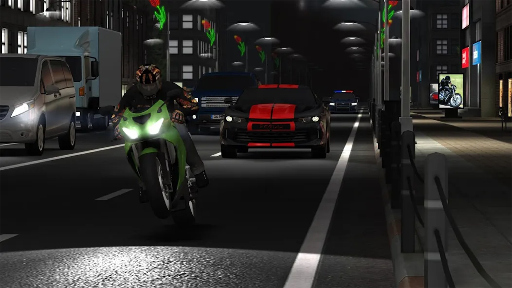 Racing Fever: Moto (Рейсинг Фивер)  [МОД Бесконечные монеты] Screenshot 1