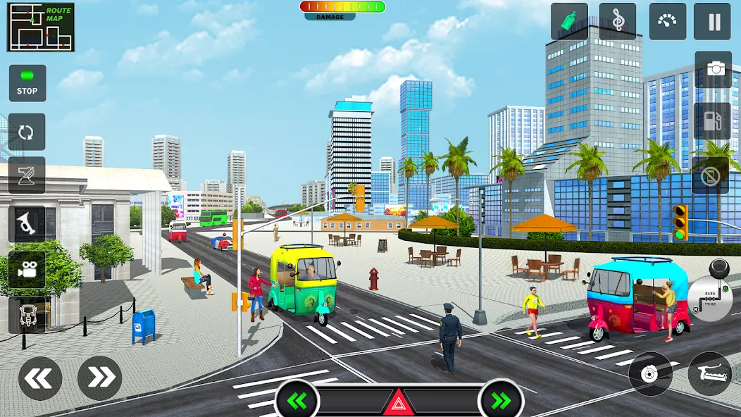 Tuk Tuk Auto Rickshaw Game 3d  [МОД Mega Pack] Screenshot 4