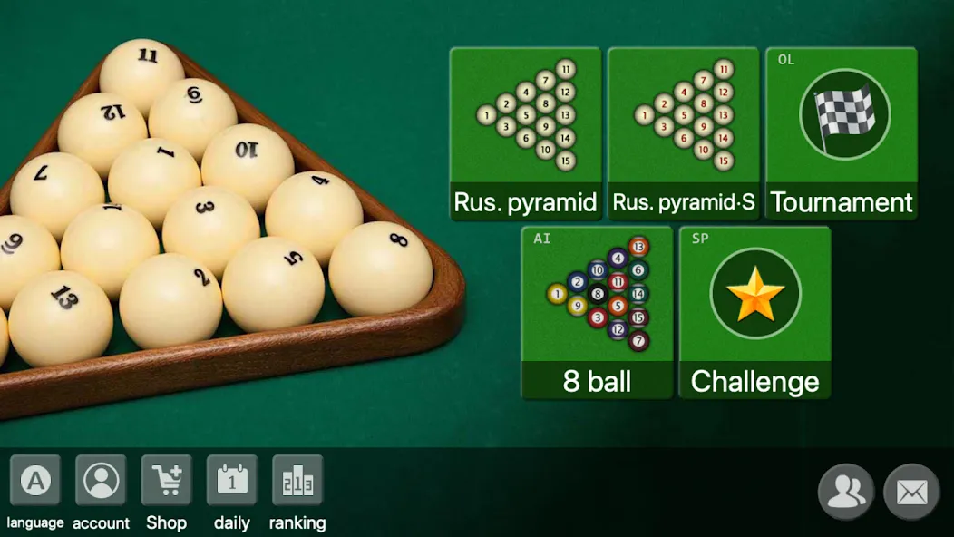 russian billiards 2024  [МОД Бесконечные деньги] Screenshot 1