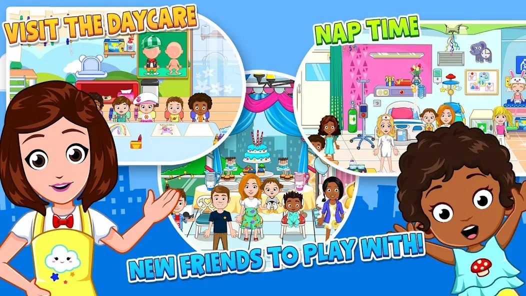 My City : Babysitter (Мой город)  [МОД Unlimited Money] Screenshot 3