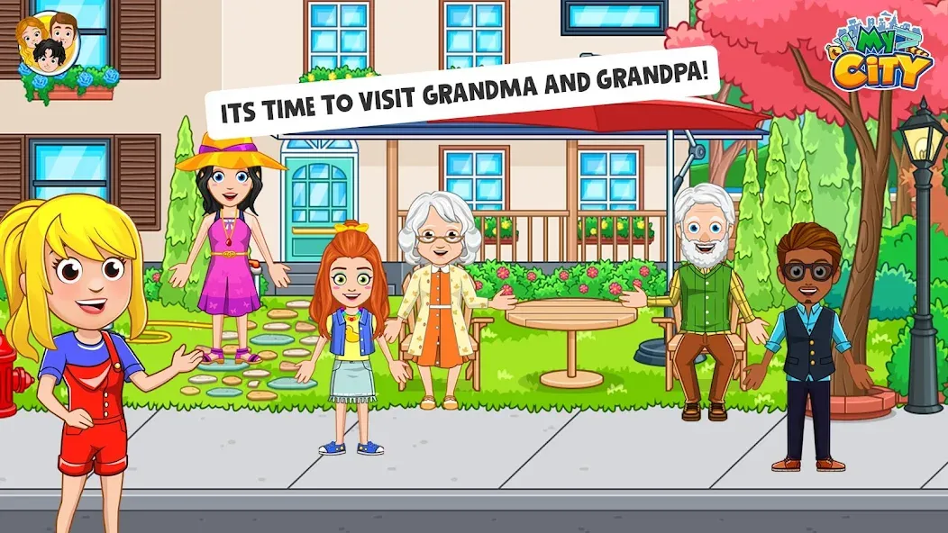 My City : Grandparents Home (Мой город)  [МОД Меню] Screenshot 1