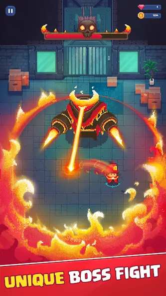 Firefighter: pixel shooter  [МОД Меню] Screenshot 4