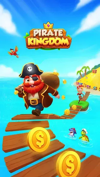 Coin Rush - Pirate GO! (Коин Раш)  [МОД Много денег] Screenshot 1