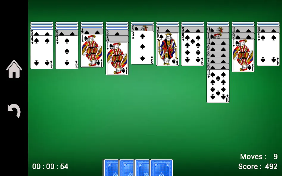 Spider Solitaire  [МОД Много денег] Screenshot 5