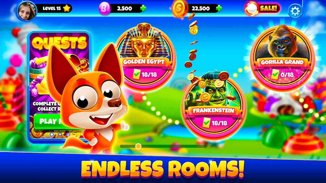 Xtreme Bingo! Slots Bingo Game  [МОД Mega Pack] Screenshot 5