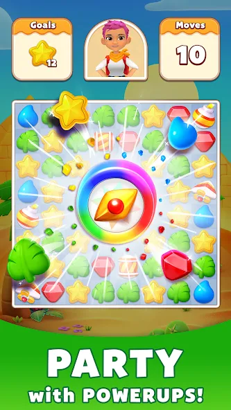 Treasure Party: Puzzle Fun! (Трежер Пати)  [МОД Unlocked] Screenshot 4