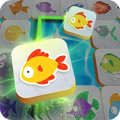 Скачать взлом Mahjong Connect Fish World (Мацзян Коннект Рыбный Мир)  [МОД Все открыто] - полная версия apk на Андроид