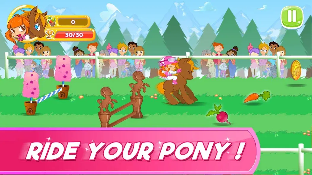 Pony Run : Magic Trails (Пони Ран)  [МОД Unlimited Money] Screenshot 2