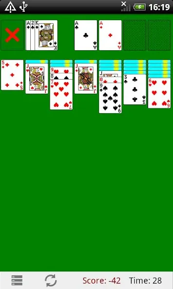 Classic Solitaire  [МОД Меню] Screenshot 2