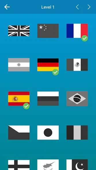 Flags of the World + Emblems:  [МОД Menu] Screenshot 2