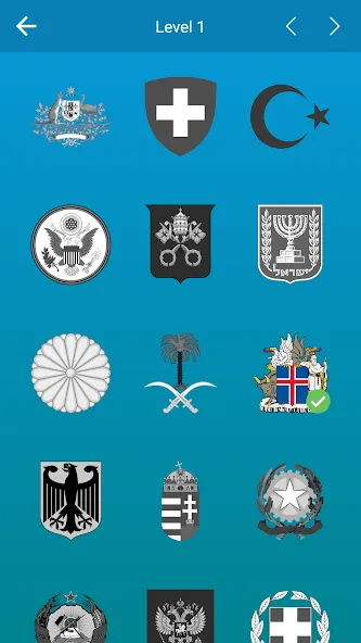 Flags of the World + Emblems:  [МОД Menu] Screenshot 4