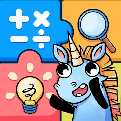 Взломанная Math&Logic games for kids  [МОД Unlimited Money] - последняя версия apk на Андроид