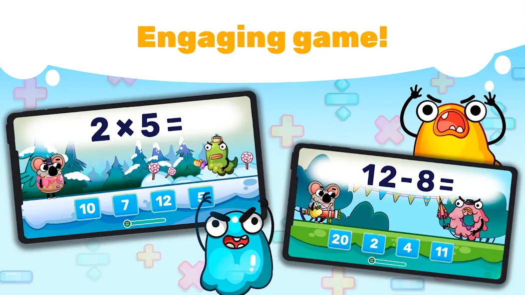 Fun Math Facts: Games for Kids  [МОД Unlocked] Screenshot 2