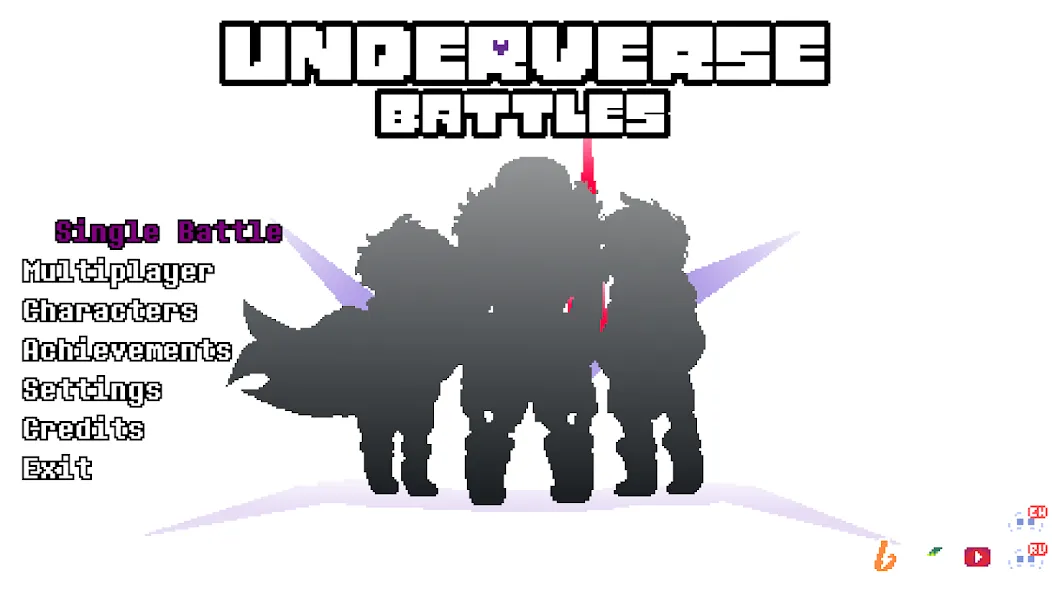 Underverse Battles (Андерверс Баттлз)  [МОД Menu] Screenshot 1