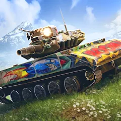 Взлом World of Tanks Blitz (Ворлд оф Танкс Блиц ПВП)  [МОД Много монет] - полная версия apk на Андроид