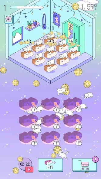 Purrfect Cats (Парфект кэтс)  [МОД Unlocked] Screenshot 2
