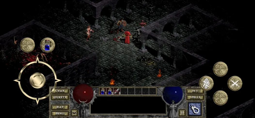 DevilutionX - Diablo 1 port (ДевилутионЭкс)  [МОД Unlimited Money] Screenshot 2