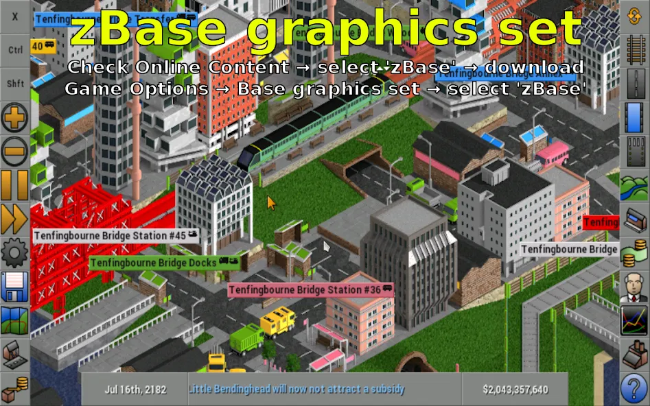 OpenTTD (Открой ТТД)  [МОД Много денег] Screenshot 3