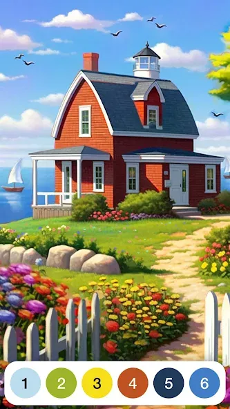 Paint by Number: Coloring Game  [МОД Все открыто] Screenshot 4
