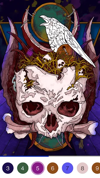 Coloring Book -Paint by Number (Малер Плюс)  [МОД Много денег] Screenshot 5