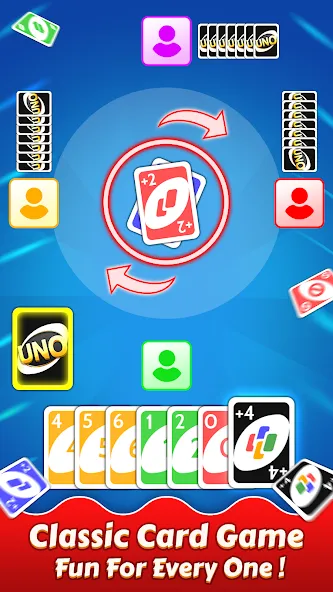 Uno - Party Card Game (Уно)  [МОД Бесконечные монеты] Screenshot 2