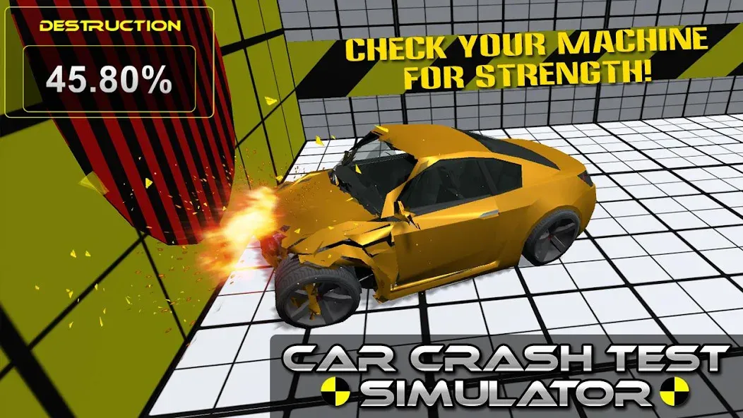 Car Crash Test Simulator  [МОД Меню] Screenshot 1