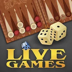 Взлом Backgammon LiveGames online  [МОД Много денег] - стабильная версия apk на Андроид