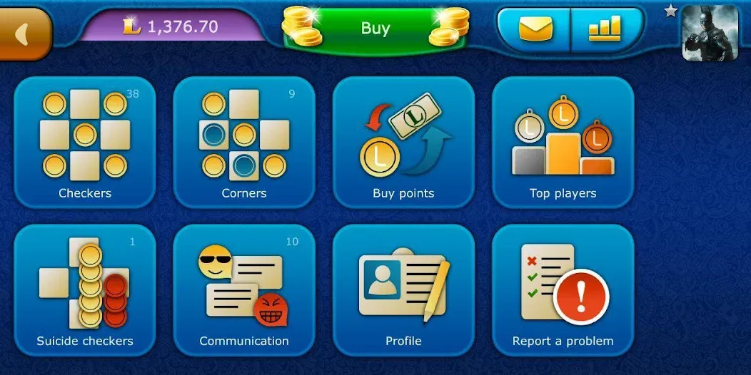Checkers LiveGames online  [МОД Menu] Screenshot 5