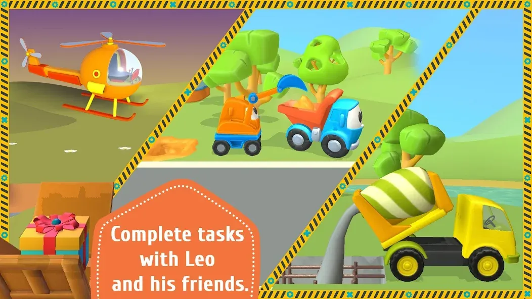 Leo and Сars: games for kids  [МОД Все открыто] Screenshot 3