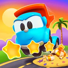 Скачать взломанную Leo Runner: car games for kids  [МОД Mega Pack] - последняя версия apk на Андроид