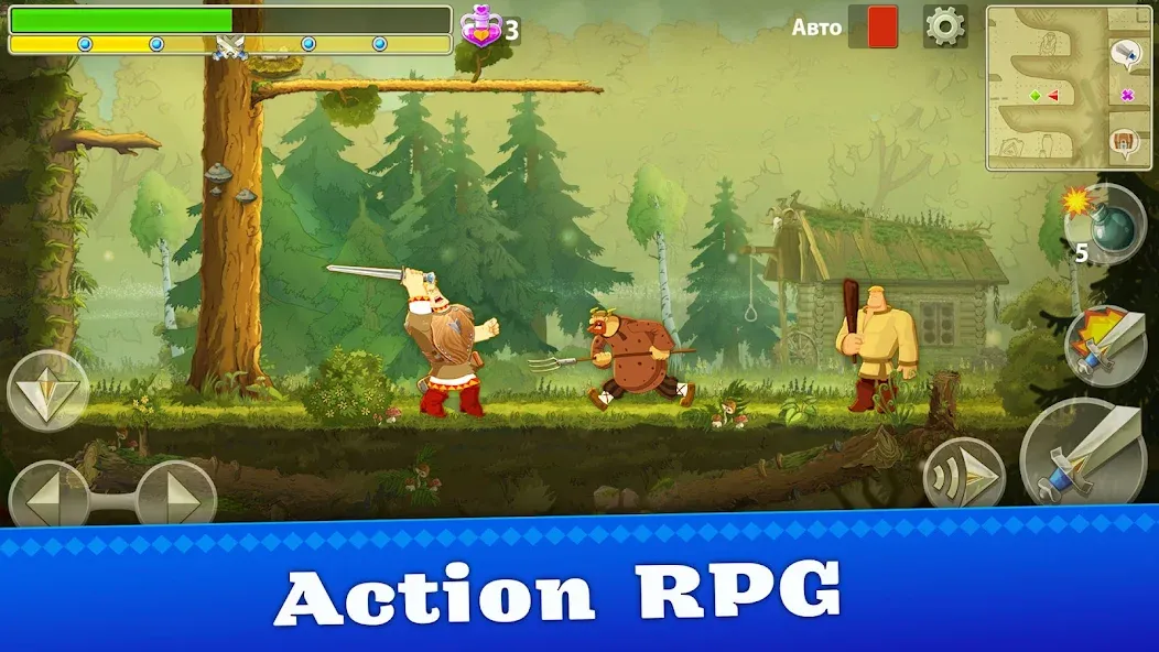 Heroes Adventure: Action RPG  [МОД Mega Pack] Screenshot 1