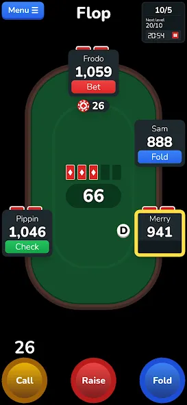 Digital Poker Chips  [МОД Unlimited Money] Screenshot 1