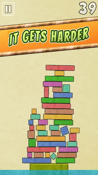 Drop Stack Block Stacking Game (Дроп Стэк блочная игра с укладкой блоков)  [МОД Много денег] Screenshot 5