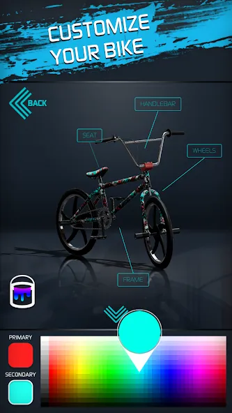 Touchgrind BMX 2 (Тачгринд ВМХ 2)  [МОД Бесконечные деньги] Screenshot 2