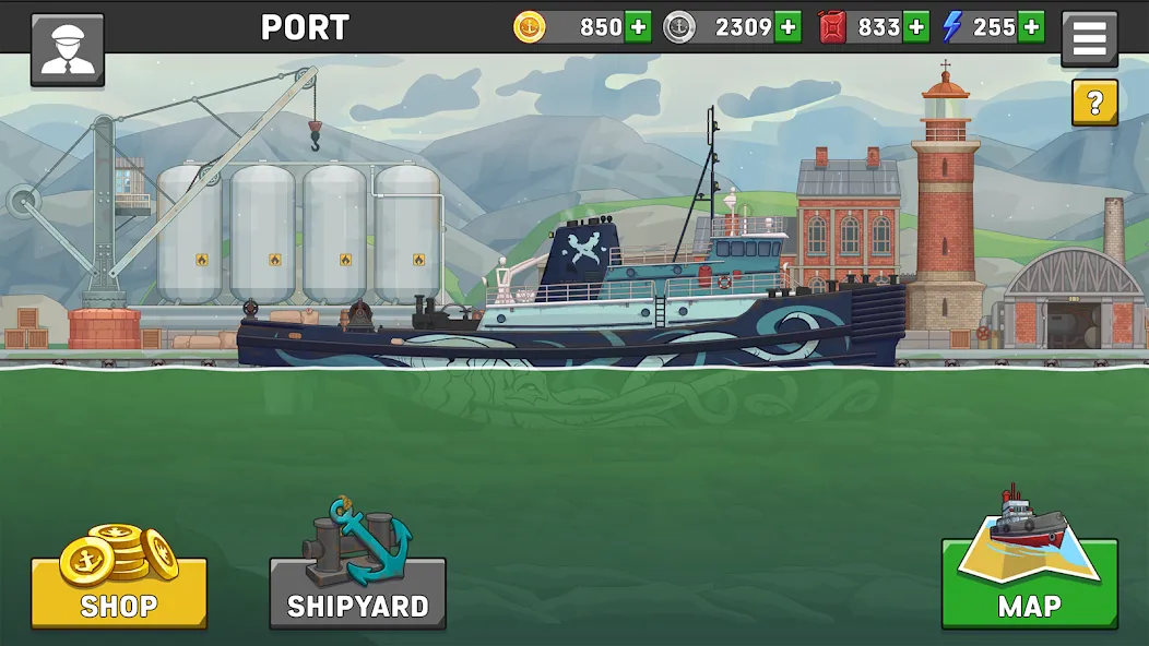 Ship Simulator: Boat Game (Шип Симулятор)  [МОД Unlocked] Screenshot 1