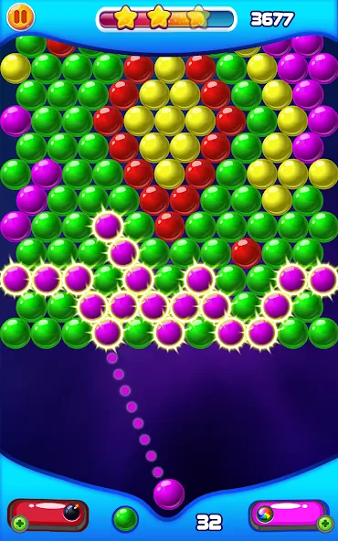 Bubble Shooter 2 (Бабл Шутер 2)  [МОД Menu] Screenshot 4