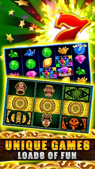 Golden Slots: Casino games (Голден Слотс)  [МОД Много денег] Screenshot 1