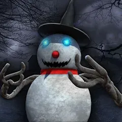 Взлом Evil Scary Snowman  Games 3d (Ивил Скари Сноумэн Геймс 3д)  [МОД Бесконечные деньги] - стабильная версия apk на Андроид