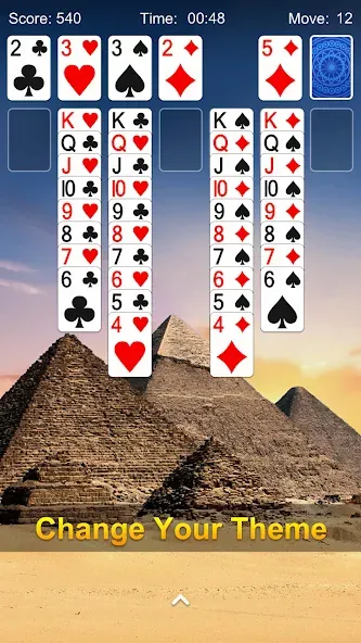 Solitaire - Classic Card Game (Солитер)  [МОД Много денег] Screenshot 4