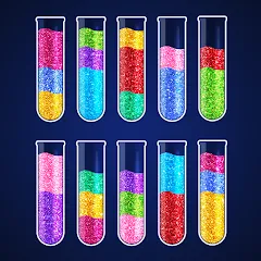 Скачать взломанную Water Sort Puzzle - Color Game (Уотер Сорт Пазл)  [МОД Много денег] - стабильная версия apk на Андроид